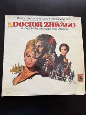 Doctor Zhivago Vinyl LP Album - White Cover with Red Title